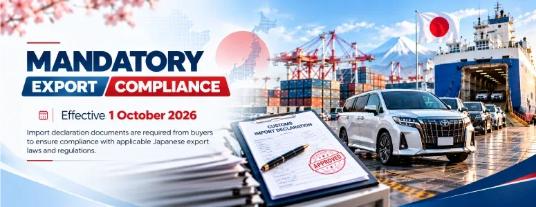Japan Car Export: Import Documents Required by MDK Japan