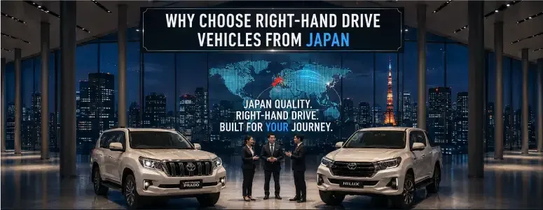 Why Choose Right-Hand Drive Vehicles from Japan | MDK Japan