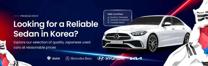 Quality Korean Sedan Cars for Export