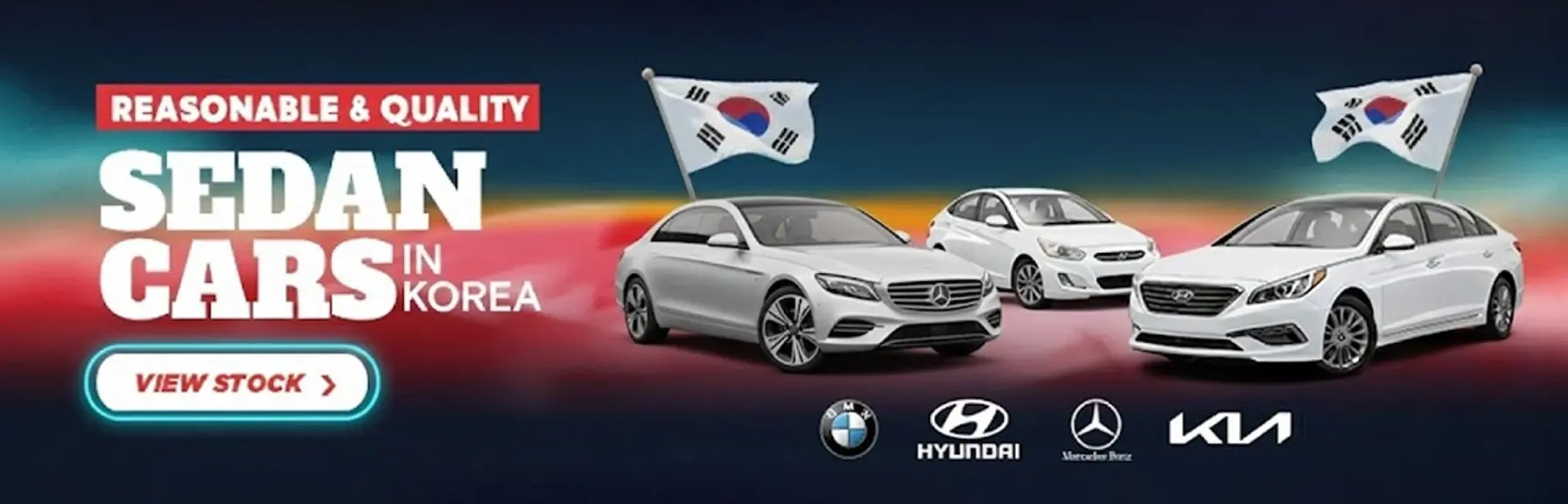 Quality Korean Sedan Cars for Export