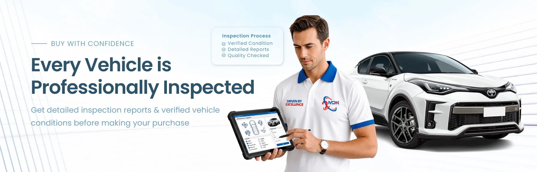 Buy With Confidence – Inspected Used Vehicles